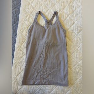 Lululemon ebb to street tank full length. Color lavender.